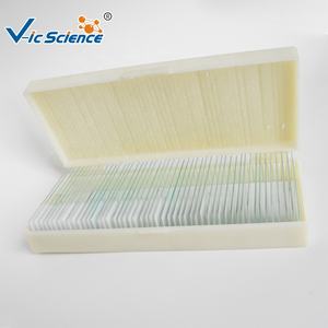 شرائح ميكروسكوب جاهزة، شرائح بيولوجية جاهزة للميكروسكوب، مجموعة شرائح ميكروسكوب لعلم الفطرات والميكروبيولوجيا - Product Image 4