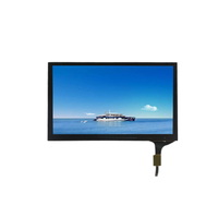 ZKDISPLAY Hochhelles 5-Zoll 800x480 1000 Nits TFT LCD Touchpanel mit Treiberplatine Sonnenlicht-Lesbar 40PIN RGB