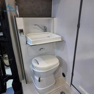 Lavello Pieghevole di Lusso RVS in Acrilico con Rubinetto e Specchio <span class=keywords><strong>per</strong></span> <span class=keywords><strong>Bagno</strong></span> di Caravan, <span class=keywords><strong>Camper</strong></span> e Roulotte <span class=keywords><strong>per</strong></span> Uso Automobilistico Y441 - Product Image 4