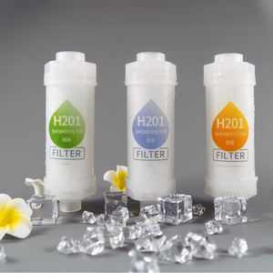 H2O1 <b>Shower</b> Filter Cartridge 1 Stage Dechlorinator Skin Beautifying <b>Portable</b> PP Material Easy Installation - Product Image 3