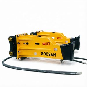 For SB121 Box Type Hydraulic Breaker 28-35T Excavator 2632kg Construction Mining Engine Motor Includes Core Breaker - Product Image 1