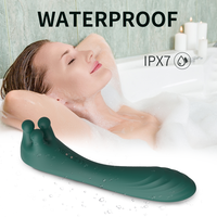 Vibrador de Masaje 2 en 1 para Adultos, Silicona Líquida, Doble Estimulación, Carga USB, Ultra Silencioso, para Mujer, Venta al Por Mayor