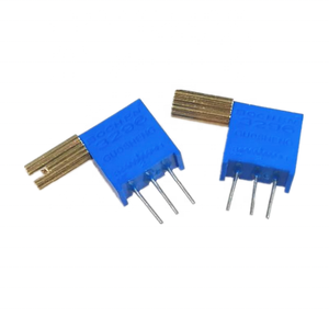 Mango largo de metal 3296X Potenciómetro Precisión Multi Turn Resistencia ajustable 1K2K5K10K20K50K100K200K500K - Product Image 2