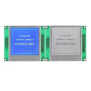 160160 Graphic LCD Module White LED Backlight Touch Panel and TP Controller