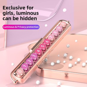 Nuova targa temporanea di parcheggio con titolare di numero di telefono per auto - Product Image 6