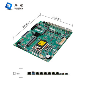 Placa Base Industrial Intel Yentek R391V LGA1151 Z390 con 6 Puertos de Red, Canal Dual DDR4, Micro-ATX, Router Empresarial - Product Image 3