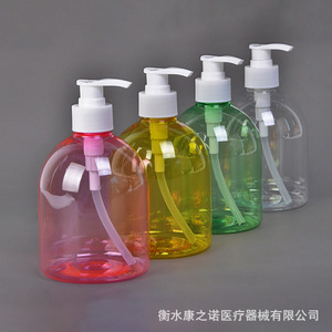 ขวดเจลแอลกอฮอล์ล้างมือ 500 มล. แบบปั๊มพลาสติก PET บรรจุภัณฑ์ทั่วไป ใช้งานสะดวก ไม่ต้องใช้ไฟฟ้า - Product Image 4