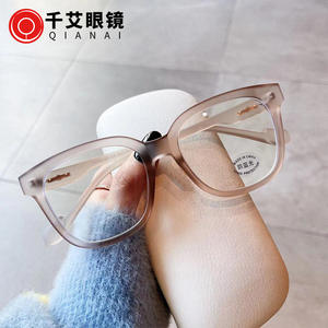 Monture de lunettes Qianai Square TR90, taille moyenne, anti-lumière bleue, unisexe, fabriquée en Chine - Product Image 4