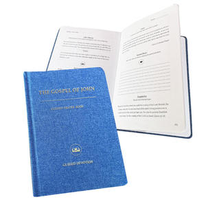 Carnet ligné A5 personnalisé en tissu de lin avec estampage à chaud doré - Product Image 5