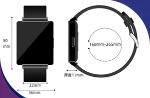 Pantalla táctil pulsera impermeable Bluetooth salud sueño llamada Fitness Tracker Monitor de ritmo cardíaco reloj deportivo inteligente - Product Image 2