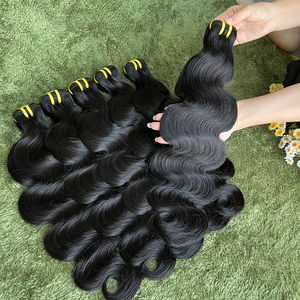 Extensiones de Cabello Humano Virgen 100% Ondulado Indio al por Mayor, Grado 12A, Doble Trama a Máquina, Suaves, Saludables y Lisas - Product Image 4
