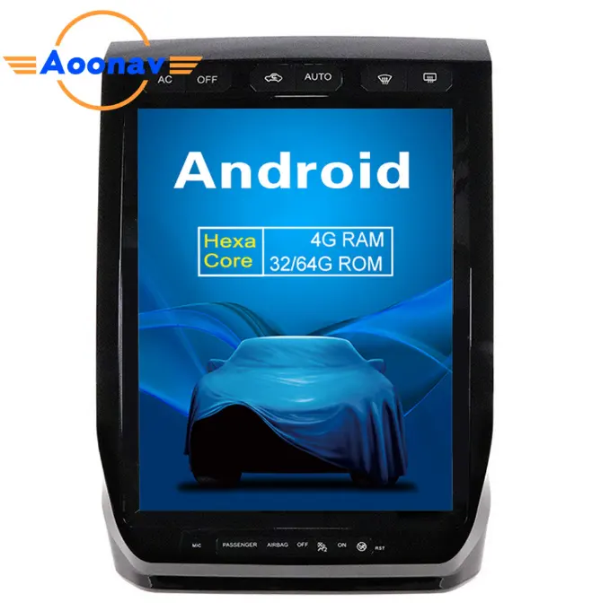 Aoonav Android 13 дюймов Автомобильный GPS Радио DVD GPS навигации для FORD F150 2015-2019 DVD плеер вертикальный экран Поддержка carplay