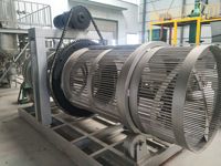 Machine de nettoyage de manioc à faible consommation d'énergie pour le nettoyage du tapioca dans la ligne de production de garri, nettoyeur de manioc entièrement automatique au Nigeria