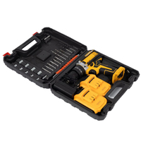 Perceuse-visseuse sans fil 16,8 V haute performance à batterie, moteur sans balais, couple de 45 Nm, outil portable à percussion OEM pour usage domestique