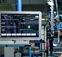 Ordinateur de contrôle industriel mural Yingtouch de 15 pouces avec écran tactile capacitif, rapport d'aspect 16:9, interfaces USB/DVI