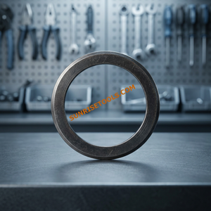 Composant de bijouterie en fer irrégulier en forme de O avec verre de montre minéral et bordure noire SUNRISETOOLS.COM - Product Image 4