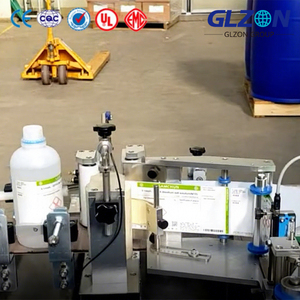 Machine d'étiquetage automatique à grande vitesse pour bouteilles rondes |   Applicateur industriel pour le remplissage de contenants de boissons et de cosmétiques à grande vitesse - Product Image 6