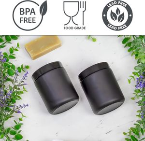 ขวด PET ปากกว้างแบบเปล่า ขนาด 2oz/3oz/4oz/8oz/16oz  ฝาเกลียวพลาสติกสีตามสั่ง สำหรับยาเม็ด - Product Image 5