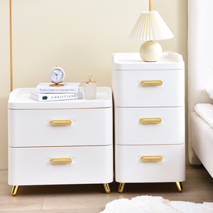 8003-4 Armoire de rangement à tiroirs en plastique personnalisable pas chère à 4 couches en vente - Product Image 2