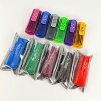 Tampon auto-encreur de poche portable, fournitures de bureau, clip de poche, petit tampon personnalisé, vente en gros