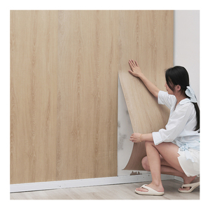 Rollo de papel tapiz de 2mm al por mayor, decoración de pared, papel tapiz impermeable de <span class=keywords><strong>PVC</strong></span> de madera, rollos de plástico - Product Image 3
