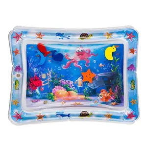 Inflatable Baby Tummy Water Mat For Children Inflatable Learning Mat For Kids