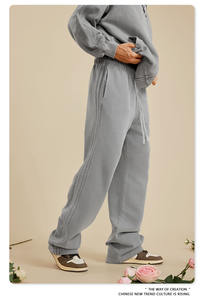 Pantalones de Moda Urbana para Hombre, con Logotipo Personalizado Bordado, de Alta Calidad, Corte Regular, Ligeros, Suaves, de Poliéster/Algodón Elástico - Product Image 6