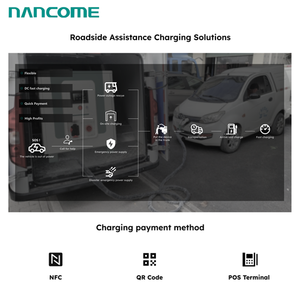 NANCOME Cadre d'alimentation portable pour recharge rapide de véhicules électriques DC avec une puissance de sortie de 180 kW et un stockage d'énergie de 200 kWh pour la recharge de secours - Product Image 5