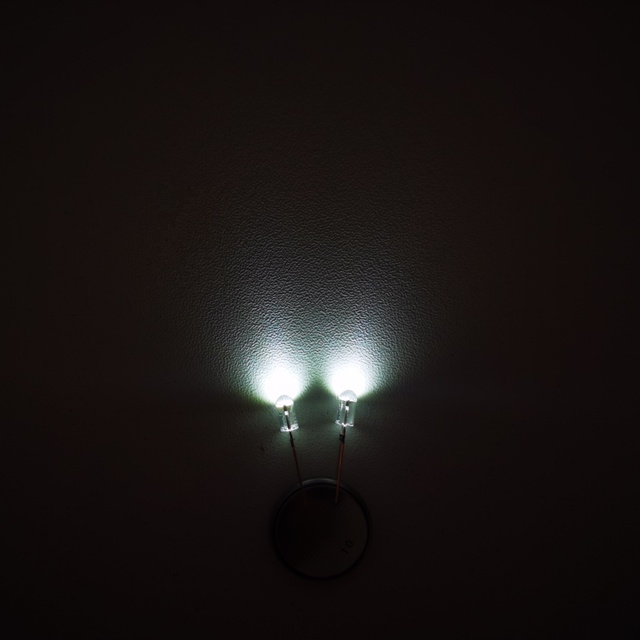 High Lumen Epileds Epistar Chip White 5000-7000mcd 5mm 546 Oval Led Without Stoppers Diodes