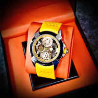 Montres de marque originales uniques CR07 pour hommes, automatiques, mécaniques, de haute qualité, montres pour hommes, vente en gros personnalisée