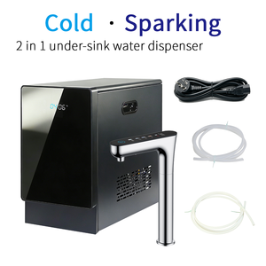 4L Elektrischer 2-in-1 Sprudelwasserbereiter für Spülbecken, Kaltwasser-Sprudler für den Haushalt, individuelle Farbe, CRS-Gehäuse, 110V/220V US/EU/UK-Stecker, <span class=keywords><strong>CO2</strong></span> - Product Image 1