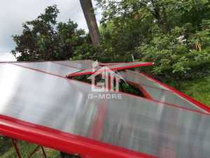 311*250*228 PRO SÉRIE EDIFÍCIOS DE JARDIM PRO SÉRIE GP935 6MM PC + 4MM PAINEL DE VIDRO ESTUFA - Product Image 6