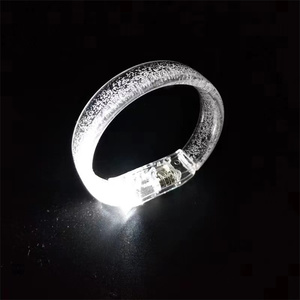 Renkli LED ışıklı ışık-up bilezik kabarcık flaş konser tezahürat noel paskalya babalar günü için sahne - Product Image 4