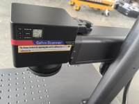 Nouvelle imprimante à fibre optique de bureau, 20W/30W, axe rotatif, zone de travail de 110-300 mm, adaptée aux métaux sauf acier inoxydable
