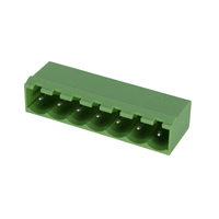 Conector Dinkle ECH350V-02P 2EHDR-02P-BK TERM BLK 2POS 3.50MM HDR Verde