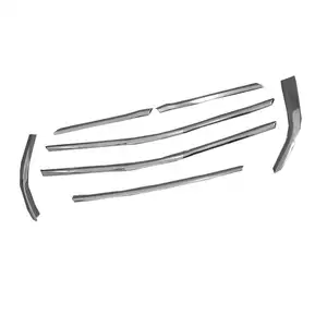 KQD wholesale new car auto accessories good price hot selling front grille trims for Toyota Innova