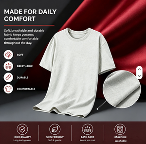 T-shirts pour enfants personnalisés en gros avec logo OEM, manches courtes, coton, uniforme scolaire, 100% coton - Product Image 2