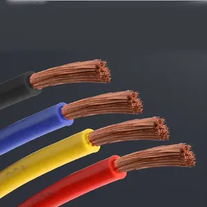 Fil électrique de câble à noyau unique d'automobile de 1 mm2