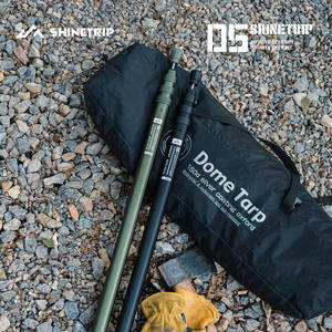 Shinetrip Shanqu 05 serie quattro stagioni asta per <span class=keywords><strong>tenda</strong></span> telescopica 2.8m in lega di alluminio 2000-3000mm parasole impermeabile - Product Image 4