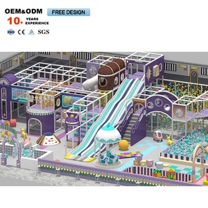 Parque de Juegos Infantil Interior con Temática Espacial, Laberinto, Tobogán de Olas Personalizado, Piscina de Espuma - Product Image 4