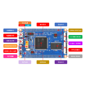 Carte système minimale STM32F407ZGT6, carte de base, carte de développement ARM, microcontrôleur STM32F4 - Product Image 2