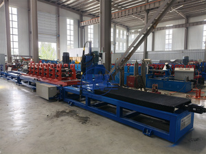 Máquina formadora de rollos de correa de marco de acero Máquina formadora de rollos de canal de enrasado de metal Máquina formadora de rollos de perfil - Product Image 5