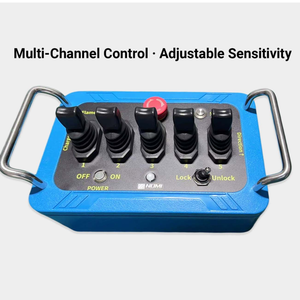 High Stability Hydraulic Wireless Proportional Joystick Remote for Piling Equipment - Product Image 1