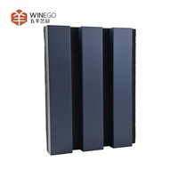 Panneau acoustique en bois plaqué WINEGO Art Deco, barrière anti-bruit, panneau acoustique en bois à lattes ignifuge pour salles de musique