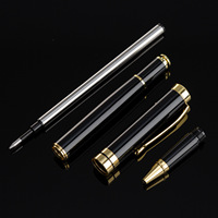 Bolígrafo de Gel Metálico de Lujo con Logotipo Personalizado, Punta de 0.5 mm, Escritura Suave, 37 g, para Regalos Promocionales y Suministros de Oficina y Negocios