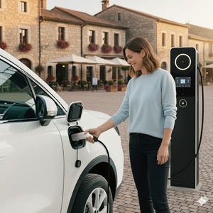 Chargeur EV portable Type 2 3,2 kW 13A avec application intelligente et chargeur EV portable Type A+DC6mA FE-AM2-13mini Type 2 Porta - Product Image 4