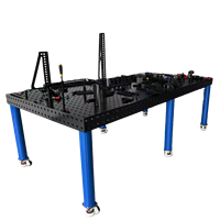 Nouvelle station de soudage 3D Fixation de table Precision3DWelding avec acier et roulement pour une fabrication métallique efficace