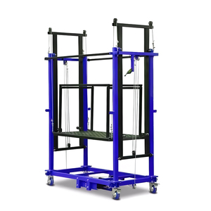 2-12M điều khiển thang nâng điện giàn giáo di động di động Kính thiên văn gấp nền tảng giàn giáo - Product Image 2