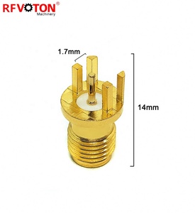 Thẳng SMA Jack Nữ Ổ Cắm, PCB Cạnh Núi SMA Nối Cho Antenna - Product Image 2