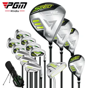 PGM JRTG013 genç golf kulüpleri komple set titanyum sürücü rekabet çocuk golf kulüpleri